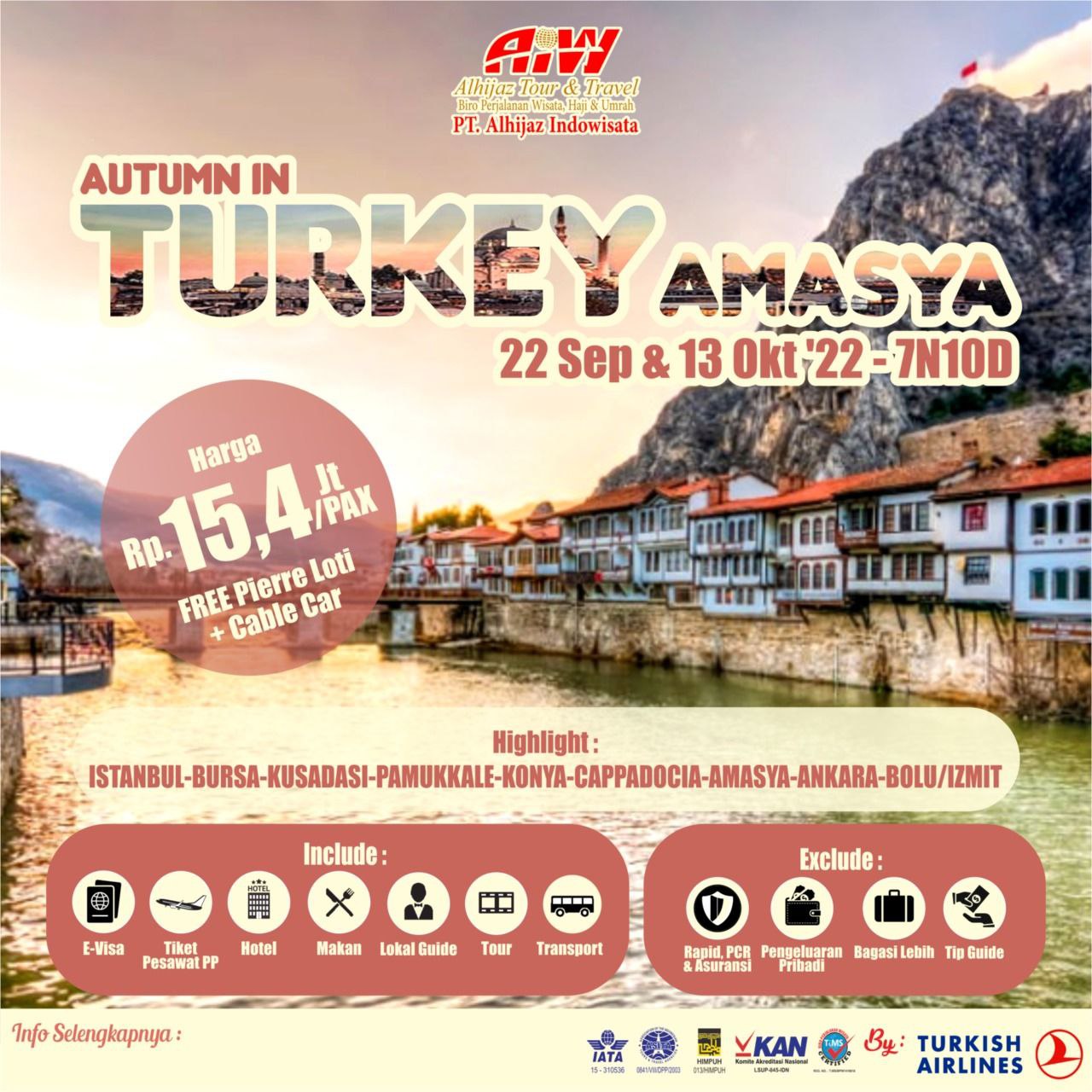 Wisata Turkey ( Amasya ) 